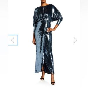 Aidan Mattox
Sequin Blouson-Bodice Gown New 6